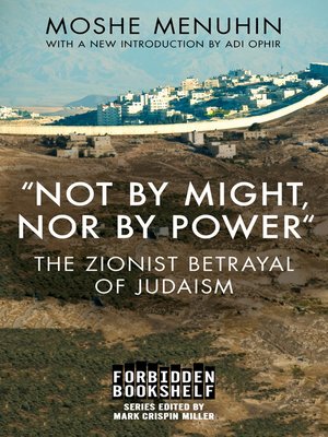 cover image of "Not by Might, Nor by Power"